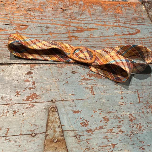 Vintage J Crew fabric belt size m/l - Picture 5 of 5